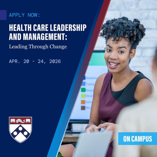 Wharton Health Care Leadership and Management Program