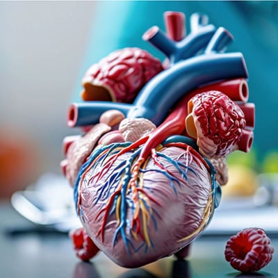 Model of a heart