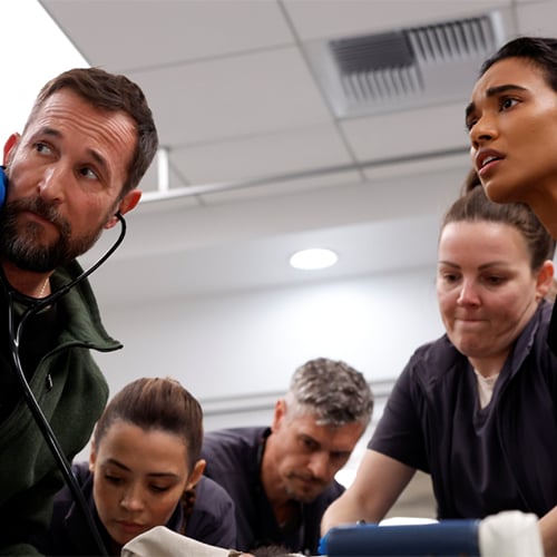 An image from the HBO Max show The Pitt