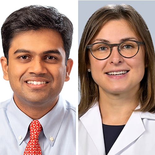 Vishnu Potluri and Emily Vail