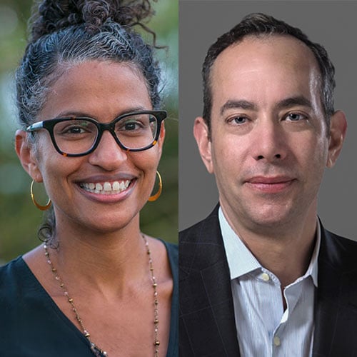 Eugenia South and Zachary Meisel