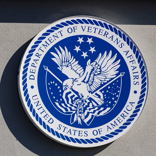 Department of Veterans Affairs Sign